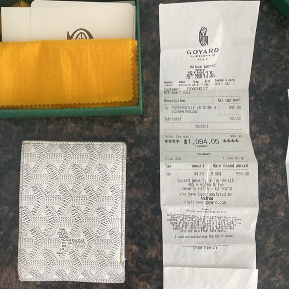 GOYARD WALLET - Picture 7 of 7